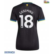 Manchester United Casemiro #18 Tredjedrakt Dame 2025-26 Kortermet